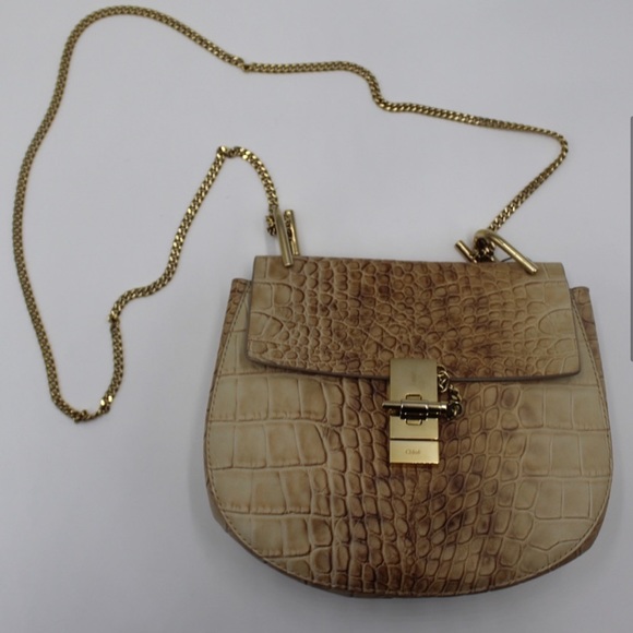Chloe Handbags - CHLOÉ Drew embossed crossbody bag